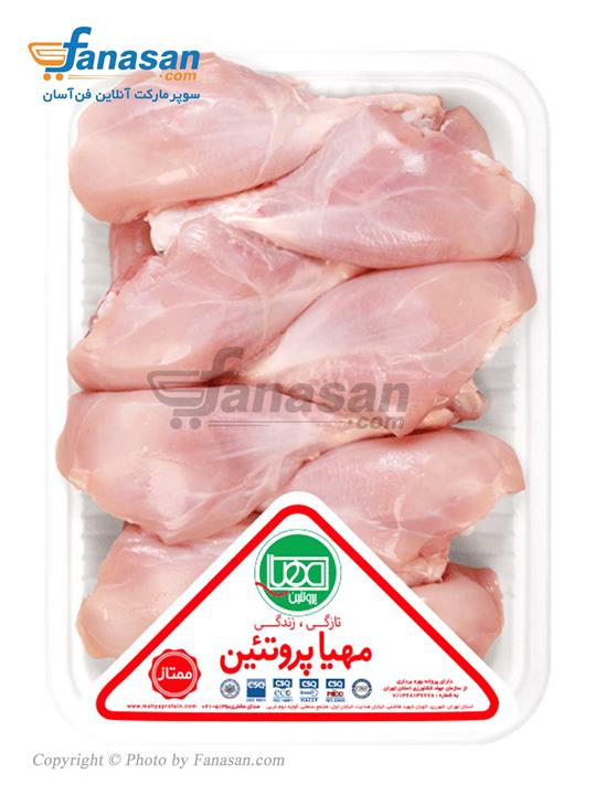 ساق بدون پوست مرغ مهیا پروتئین 1800 گرم
